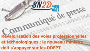 Revalorisation des voies professionnelles et technologiques : le nouveau ministre doit s’appuyer sur les DDFPT