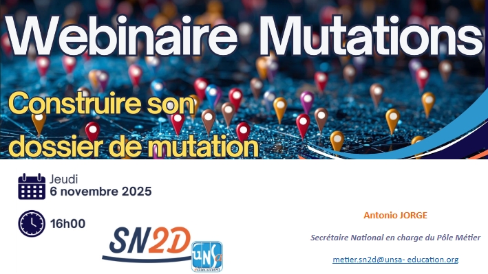 Webinaire SN2D Mutation DDFPT R2026