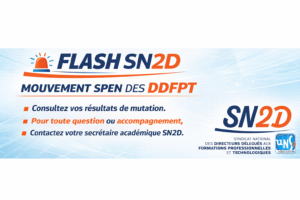 Résultats du mouvement SPEN des DDFPT